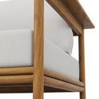 Modway Wren Outdoor Patio Teak Wood Armchair Set of 2