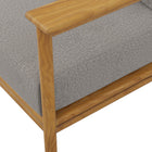 Modway Wren Outdoor Patio Teak Wood Sofa