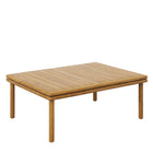 Modway Wren 4-Piece Outdoor Patio Teak Wood Furniture Set