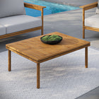 Modway Wren Outdoor Patio Teak Wood Coffee Table