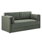 Modway Linden Upholstered Heathered Chenille Sofa  