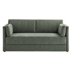 Modway Linden Upholstered Heathered Chenille Sofa