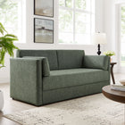 Modway Linden Upholstered Heathered Chenille Sofa