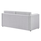 Modway Linden Upholstered Heathered Chenille Sofa