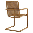 Modway Abacus Outdoor Patio Wicker Dining Chairs Set of 2