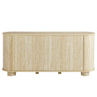 Modway Overture 63" Oval Faux Travertine Sideboard