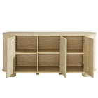 Modway Overture 63" Oval Faux Travertine Sideboard