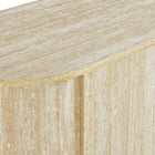 Modway Overture 63" Oval Faux Travertine Sideboard