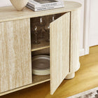 Modway Overture 63" Oval Faux Travertine Sideboard