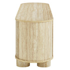 Modway Overture 63" Oval Faux Travertine TV Stand
