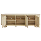 Modway Overture 63" Oval Faux Travertine TV Stand