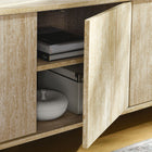 Modway Overture 63" Oval Faux Travertine TV Stand