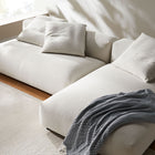 Modway Solace 2-Piece Modular Upholstered Fabric Sectional Sofa With Chaise