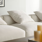 Modway Solace 4-Piece Modular Upholstered Fabric Sectional Sofa