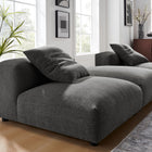 Modway Solace 3-Piece Modular Upholstered Fabric Sectional Sofa