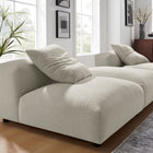 Modway Solace 3-Piece Modular Upholstered Fabric Sectional Sofa