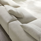 Modway Solace 3-Piece Modular Upholstered Fabric Sofa