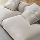 Modway Solace 2-Piece Modular Upholstered Fabric Sofa