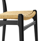 Modway Wynn Rope and Wood Dining Side Chairs Set of 2