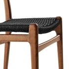 Modway Wynn Rope and Wood Dining Side Chairs Set of 2