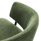 Modway Nella Upholstered Heathered Chenille Dining Chairs Set of 2