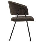 Modway Nella Upholstered Heathered Chenille Dining Chairs Set of 2