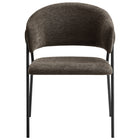 Modway Nella Upholstered Heathered Chenille Dining Chairs Set of 2