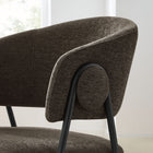 Modway Nella Upholstered Heathered Chenille Dining Chairs Set of 2