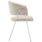 Modway Nella Upholstered Performance Velvet Dining Chair Set of 2
