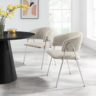 Modway Nella Upholstered Performance Velvet Dining Chair Set of 2