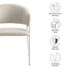 Modway Nella Upholstered Performance Velvet Dining Chair Set of 2