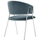 Modway Nella Upholstered Performance Velvet Dining Chair Set of 2