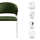 Modway Nella Upholstered Performance Velvet Dining Chair Set of 2