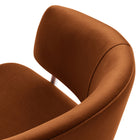 Modway Nella Upholstered Performance Velvet Dining Chair Set of 2
