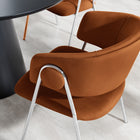 Modway Nella Upholstered Performance Velvet Dining Chair Set of 2