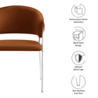 Modway Nella Upholstered Performance Velvet Dining Chair Set of 2