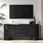 Modway Duval 71" Rounded Sideboard Storage Cabinet