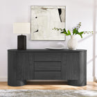 Modway Duval 71" Rounded Sideboard Storage Cabinet