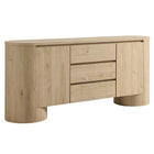 Modway Duval 71" Rounded Sideboard Storage Cabinet  