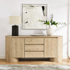 Modway Duval 71" Rounded Sideboard Storage Cabinet
