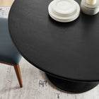Modway Lippa 48" Round Solid Wood Dining Table