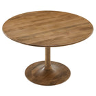 Modway Lippa 48" Round Solid Wood Dining Table
