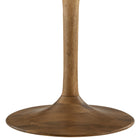 Modway Lippa 48" Round Solid Wood Dining Table