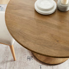 Modway Lippa 48" Round Solid Wood Dining Table