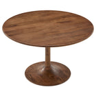 Modway Lippa 48" Round Solid Wood Dining Table