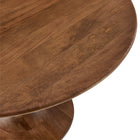 Modway Lippa 48" Round Solid Wood Dining Table