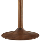 Modway Lippa 48" Round Solid Wood Dining Table