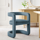 Modway Winslow Barrel Performance Velvet Dining Chair