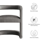 Modway Winslow Barrel Performance Velvet Dining Chair