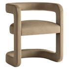 Modway Winslow Barrel Performance Velvet Dining Chair  